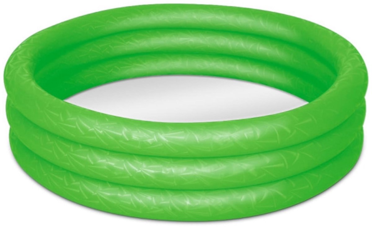 Groene opblaas zwembad voor in de tuin 152cm