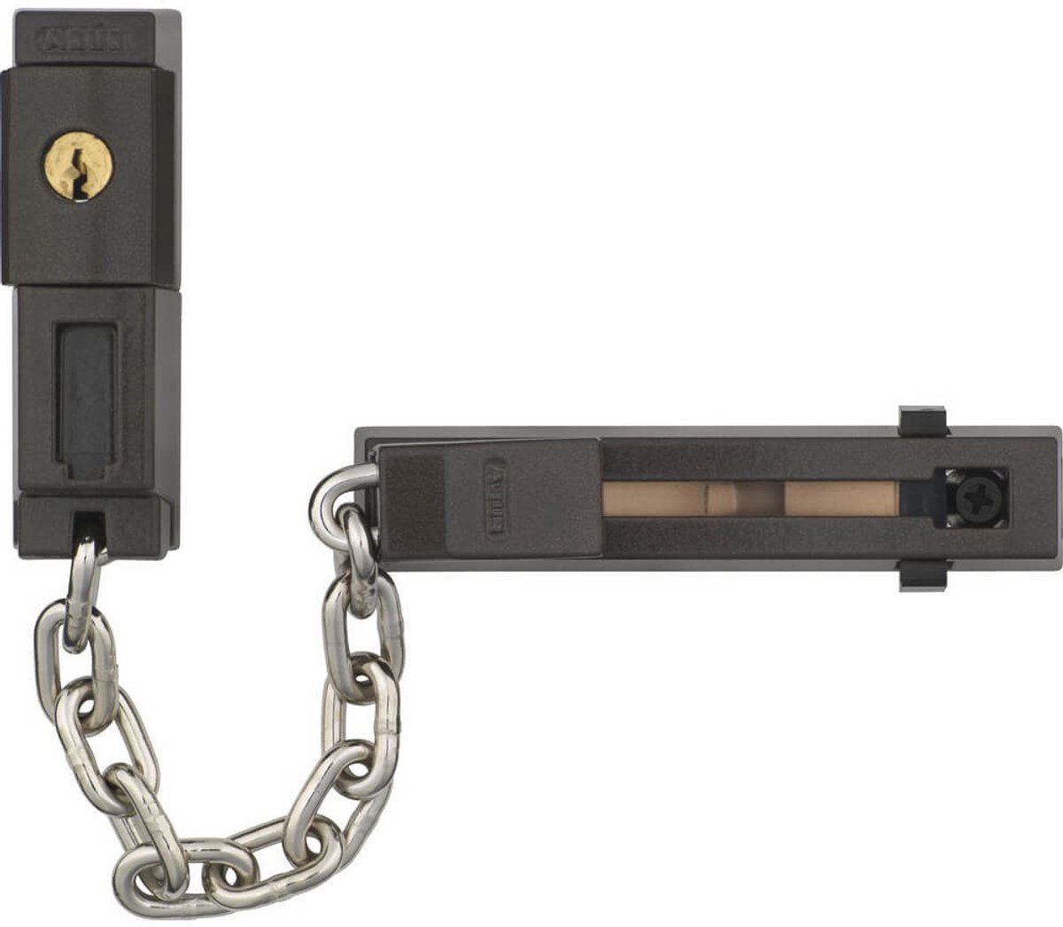Image of Abus SK78 – Afsluitbare deurketting voor houten deuren - Bruin