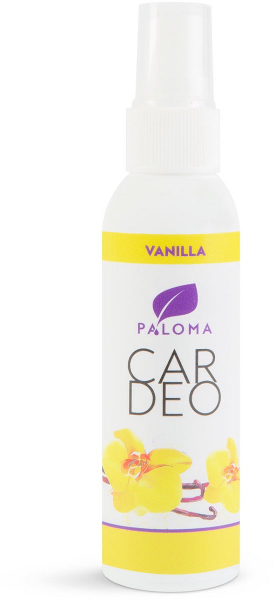 Paloma Car Deo Autoparfum Geconcentreerd Geurspray 65 ml - Vanille - 48Hr