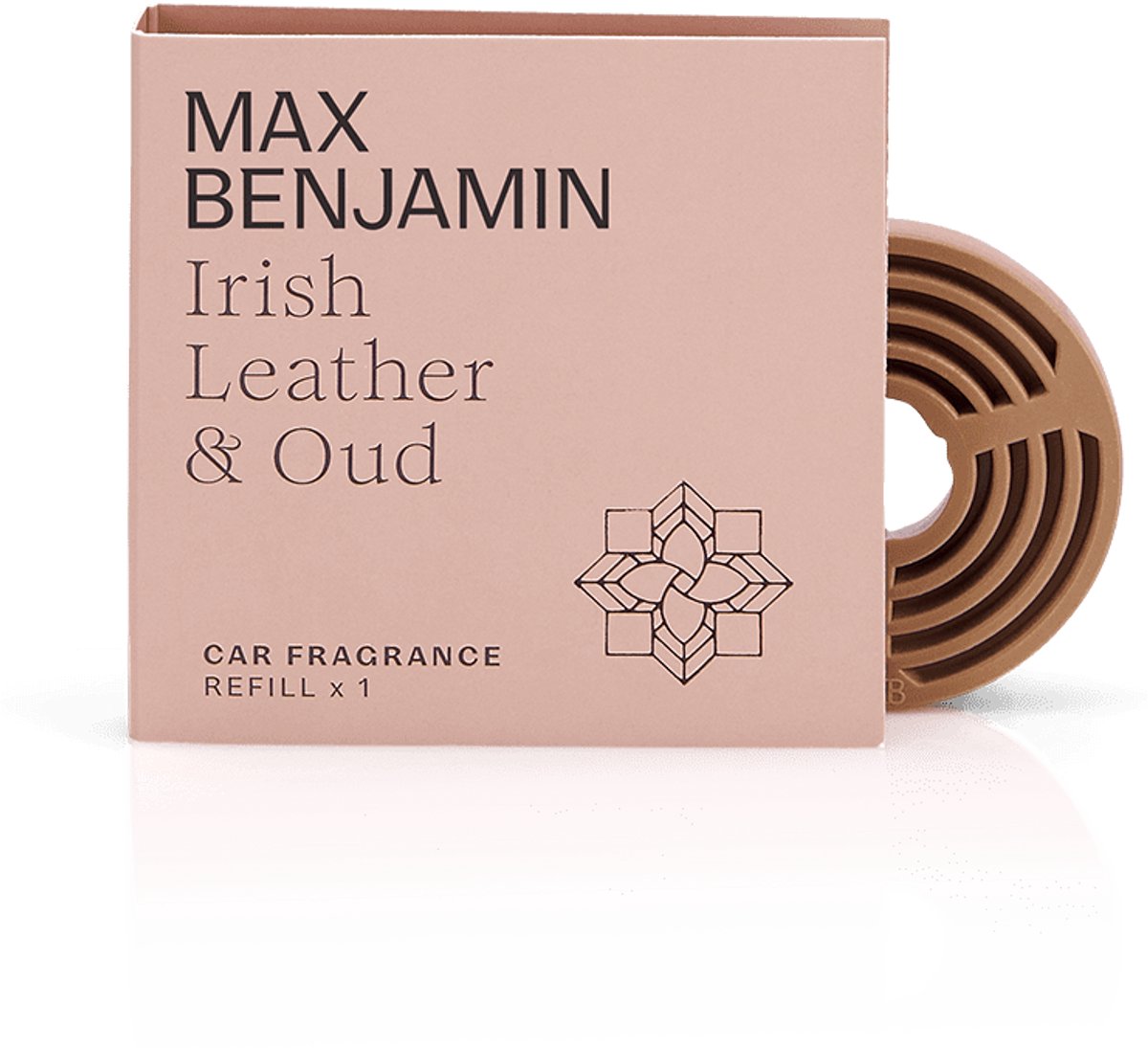 Max Benjamin - Autoparfum Navulling - Irish Leather & Oud