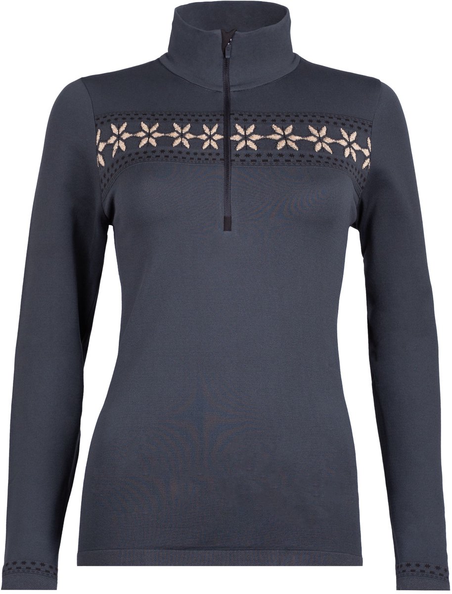 NEWLAND N4 6826 lady t-neck Skipully dames Donkergrijs
