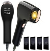 VasQura NUDA IPL Laser Ontharingsapparaat – Luxe Set - Inclusief Opzetstukken Huidverjonging & Acne-vermindering - 2025 – IPL ontharingsapparaat – Jarenlang gebruik – Zwart