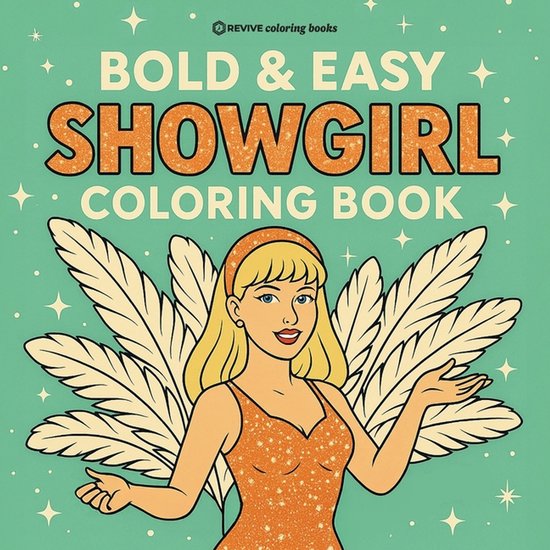 Bold & Easy Stress Relief Coloring Books- Bold & Easy Showgi ... - cover