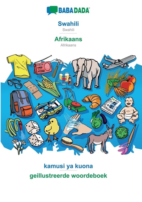 Swahili - Afrikaans, kamusi ya kuona - cover