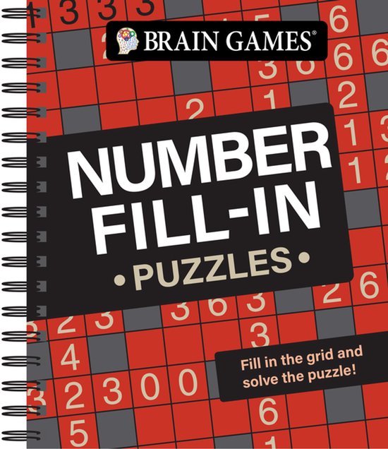 Brain Games- Brain Games - Number Fill-In Puzzles - cover