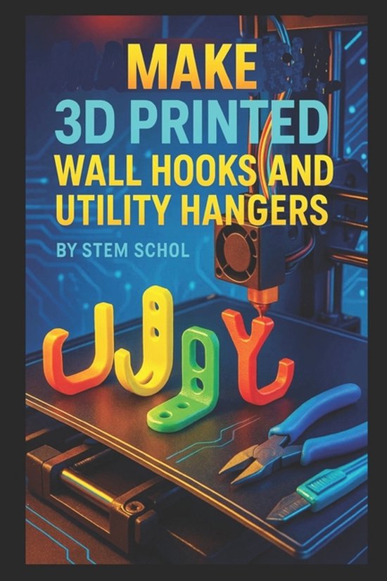 Make 3D Printed Wall Hooks and Utility Hangers - cover