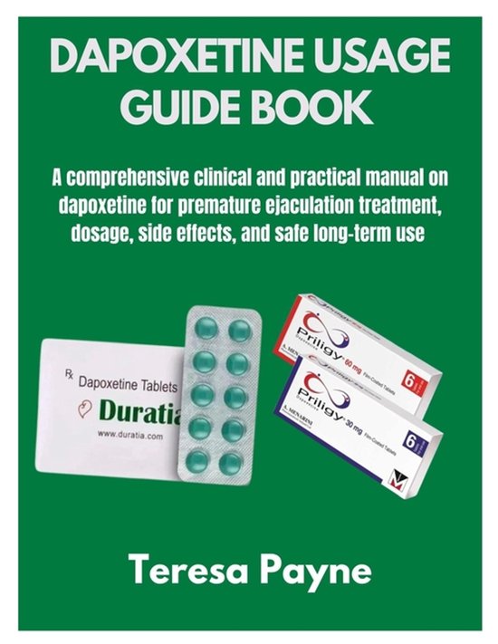 Dapoxetine Usage Guide Book - cover
