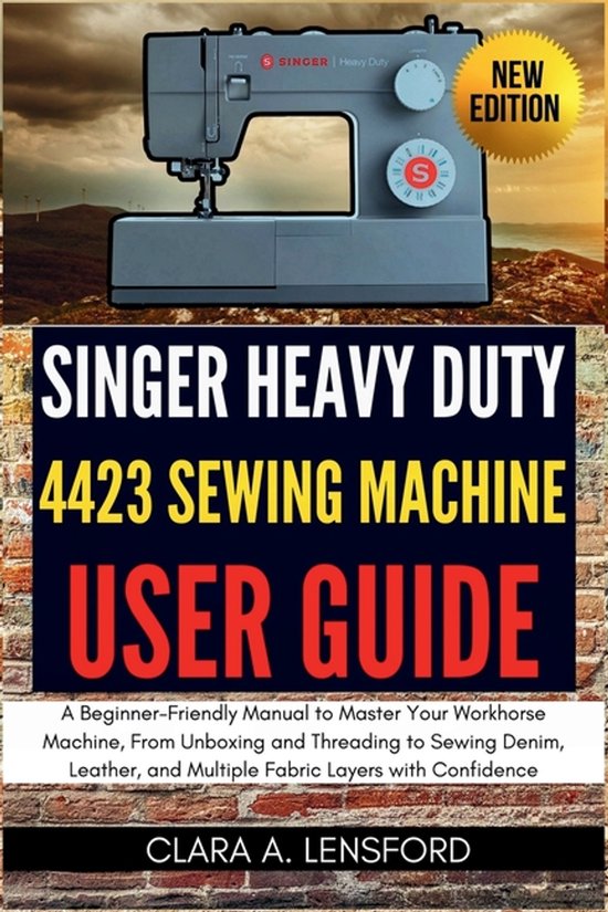 Singer Heavy Duty 4423 Sewing Machine User Guide - cover
