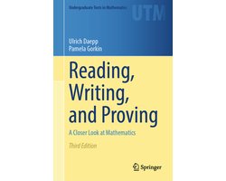 Omslag van Undergraduate Texts in Mathematics- Reading, Writing, and Proving