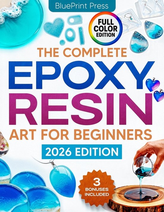 The Complete Epoxy Resin Art for Beginners - cover