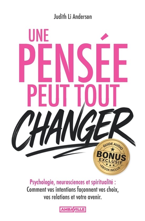Une pensée peut tout changer - cover