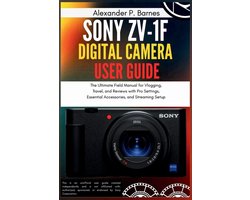 Sony ZV-1F Digital Camera User Guide