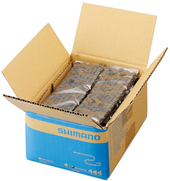 Ketting 6/7/8 speed Shimano HG40 - 115 schakels met Quick Link (werkplaatsverpakking á 20 stuks) — afbeelding 3