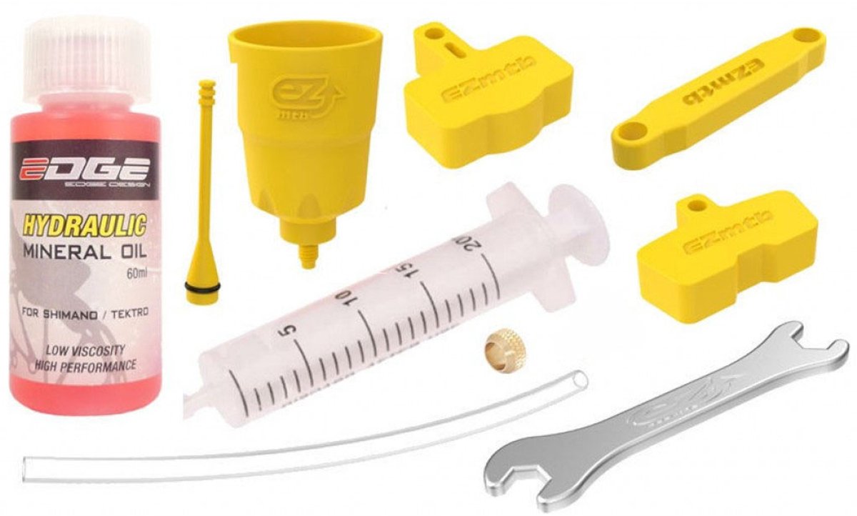 Schijfrem-ontluchtingsset Edge Shimano / Tektro - incl. olie