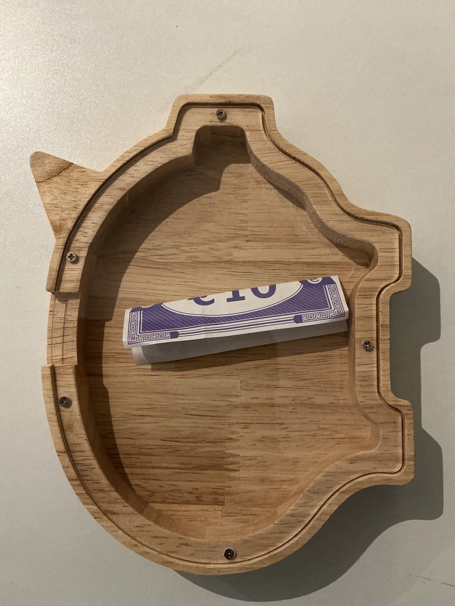 SPAARPOT HOUT VARKEN
