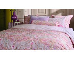 Pip Studio Moon Flower dekbedovertrek - Lits-Jumeaux XL - 260 x 200/220 cm - Licht roze