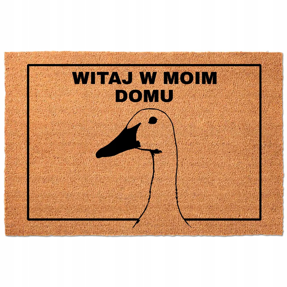 Kokosmat Deurmat 40x60cm - Welkom In Mijn Huis - Antislip