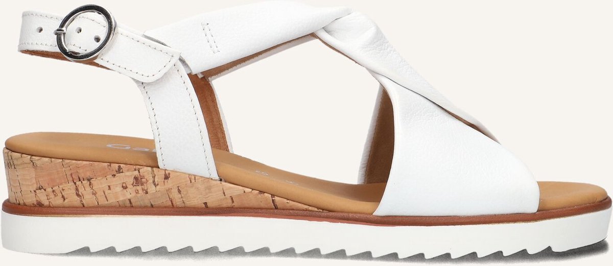 Gabor Damen Sandalette Genua in weiss