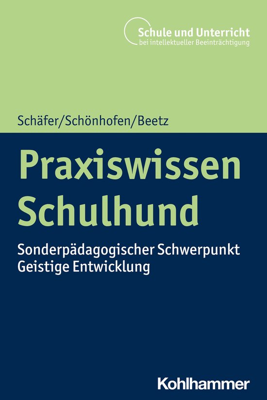 Praxiswissen Schulhund - cover
