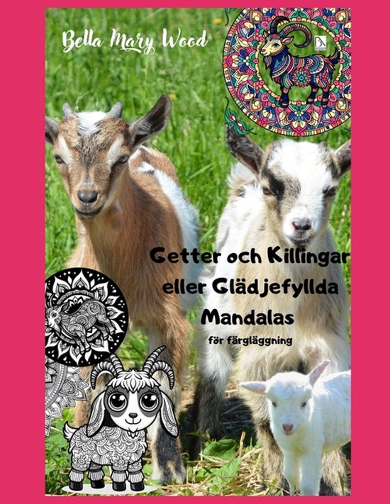 Getter och Killingar eller Glädjefyllda Mandalas för färg ... - cover