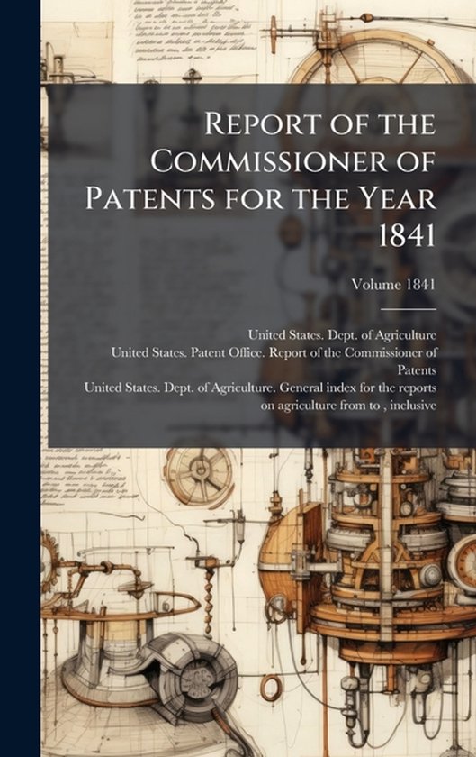 Report of the Commissioner of Patents for the Year 1841 - cover