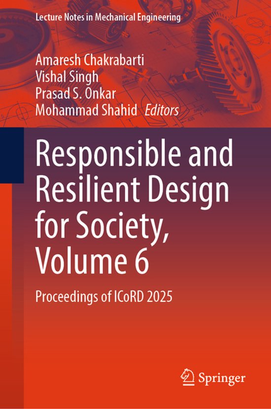 Lecture Notes in Mechanical Engineering- Responsible and Res ... - cover