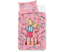 De Zoete Zusjes - Dekbedovertrek 140 x 200 CM Een-persoons