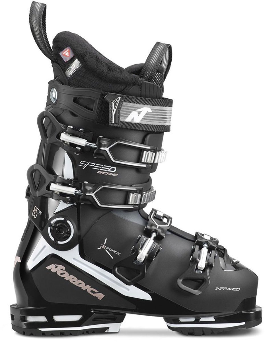Nordica Speedmachine 3 85 Gw Alpineskischoenen Voor Dames 23.0 Vrouw Zwart