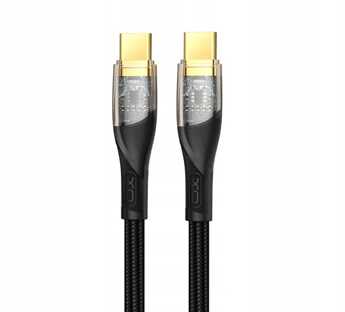XO NB-Q223B USB-C naar USB-C Kabel 1m 60Wr