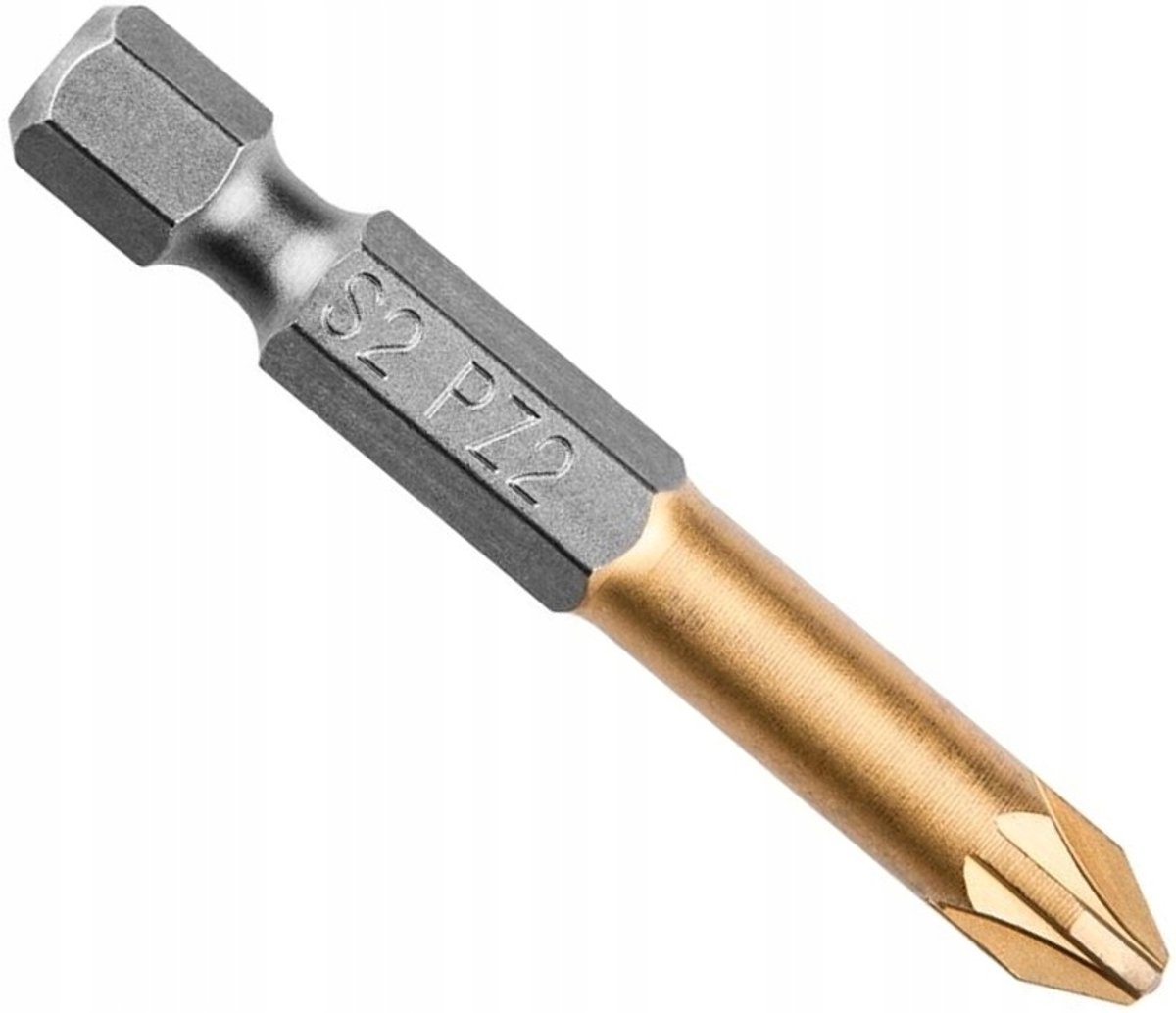 GRAPHITE PZ2 Schroefbit 50mm - Duurzame Titanium Coating