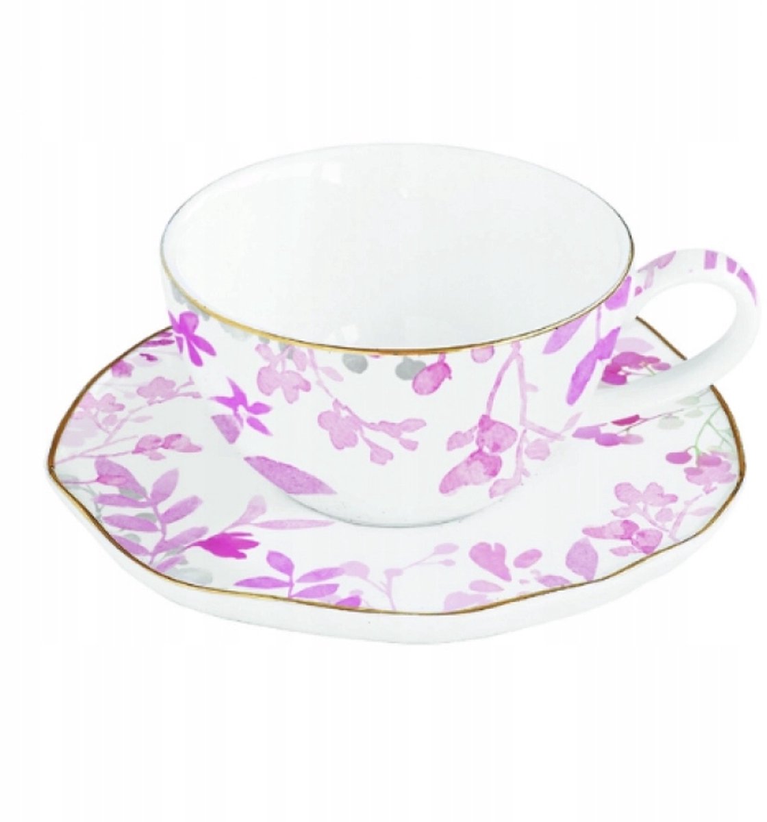 Paradise Pink Porseleinen Kop & Schotel 250ml