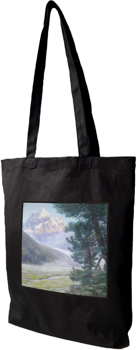Shopper Tas met Tatry-print - Leon Wyczółkowski
