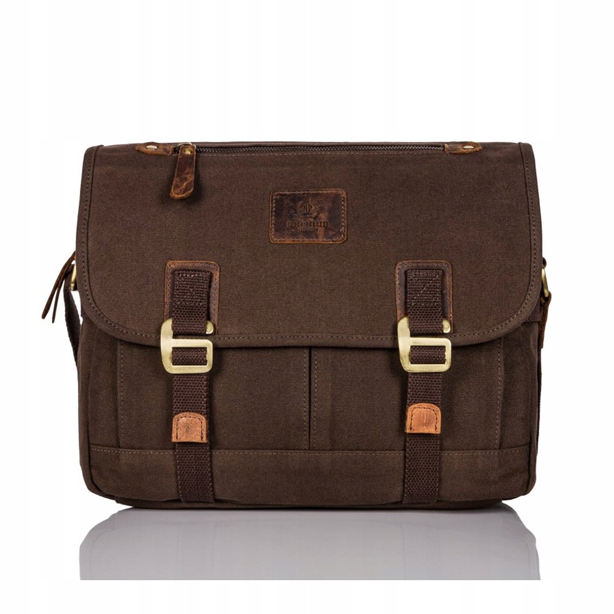 Paolo Peruzzi Vintage Tas A4 - Bruin