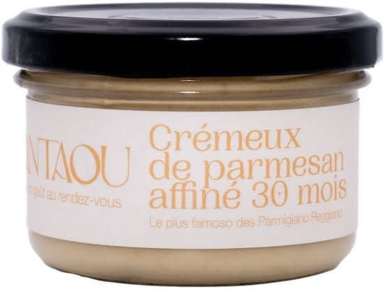2 x Crème van Oude Parmezaan – Ambachtelijke saus uit Frankrijk – Antaou – Voor indrukwekkende borrels & culinaire experimenten, 2 x 90g