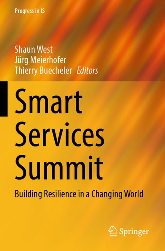 Progress in IS- Smart Services Summit - cover