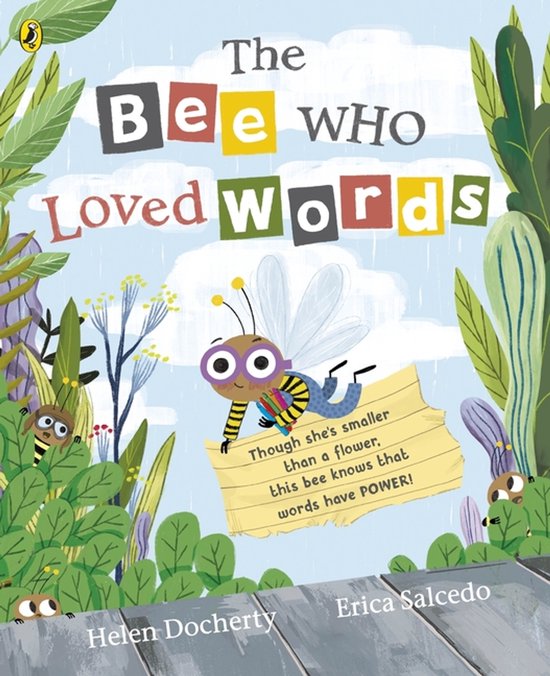 The Bee Who Loved Words - cover