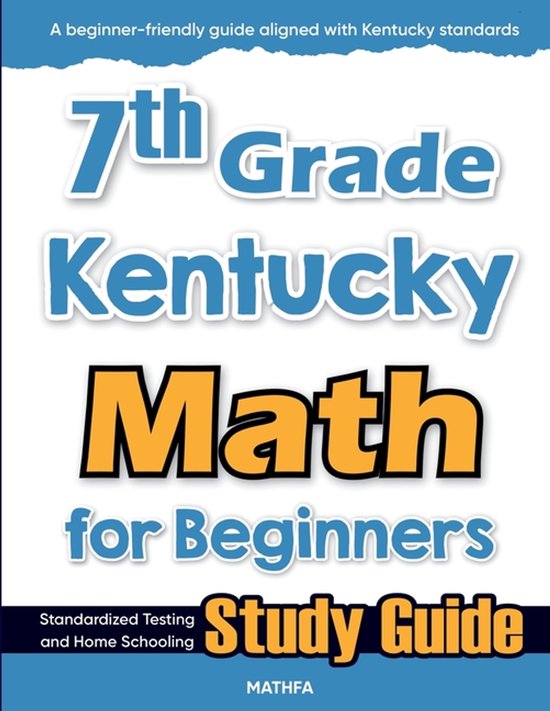 7th Grade Kentucky Math for Beginners - cover