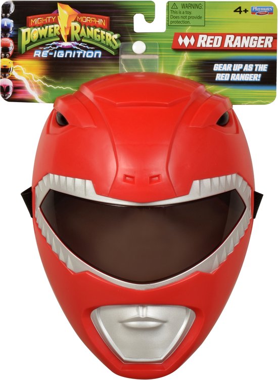 Mighty Morphin Power Rangers Red Ranger Masker | bol