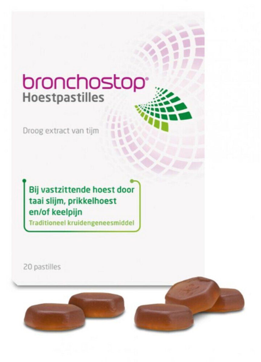 Bronchostop Hoestpastilles - 3 x 20 pastilles
