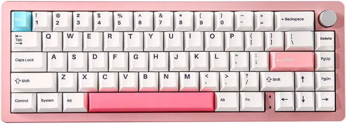 DailySupplies Mechanical Keyboard - Roze thumbnail 6