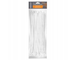 TECMAXX kabelbinders Wit 7,6x370mm - 50 stuks