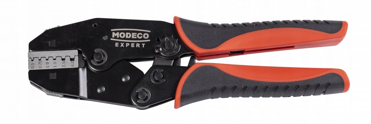 Modeco Krimptang voor draadverbindingen 0,5-4mm² & 6-16mm²