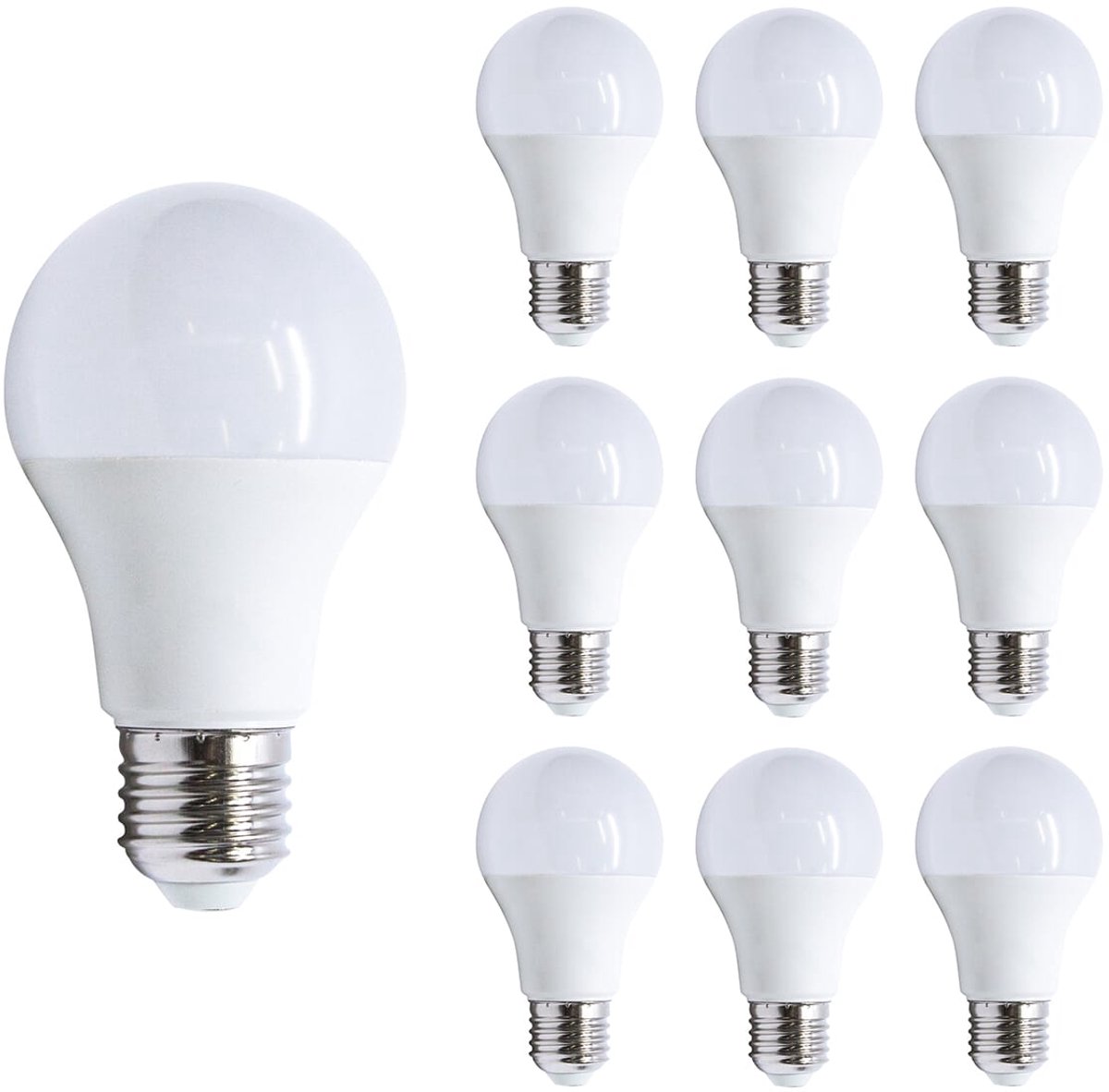 Bemko Premium LED Lamp E27 - vervangt 80W (11W) - 1090lm - 4000K Neutraal Wit - 230V - 10 stuks
