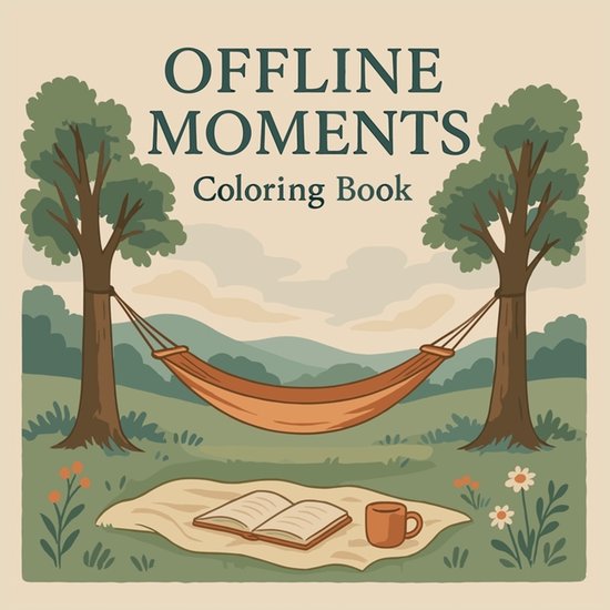 Offline Moments - Coloring Book - cover