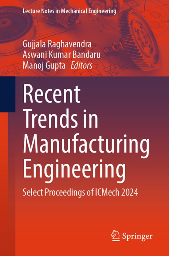 Lecture Notes in Mechanical Engineering- Recent Trends in Ma ... - cover
