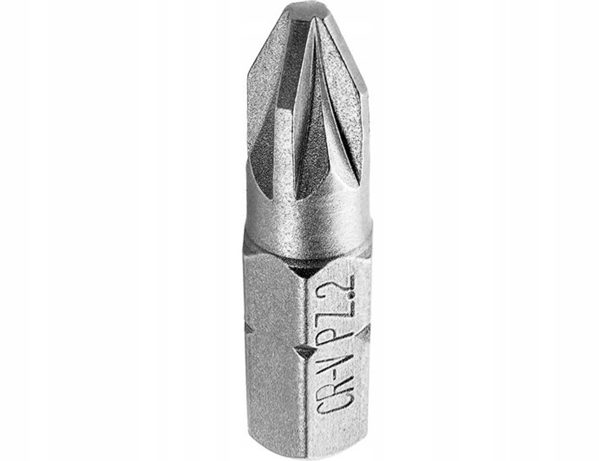 Condor PZ2 Bit 1/4" 25mm CRV Staal - Schroefbit