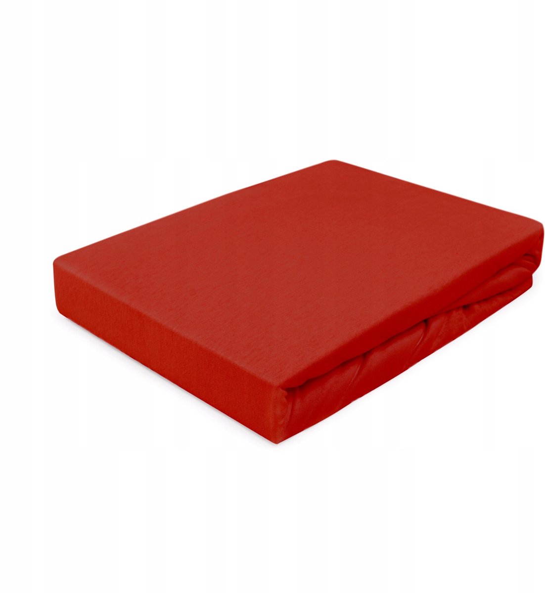 Jersey Hoeslaken 120x200 cm Rood - 100% Katoen met Elastiek