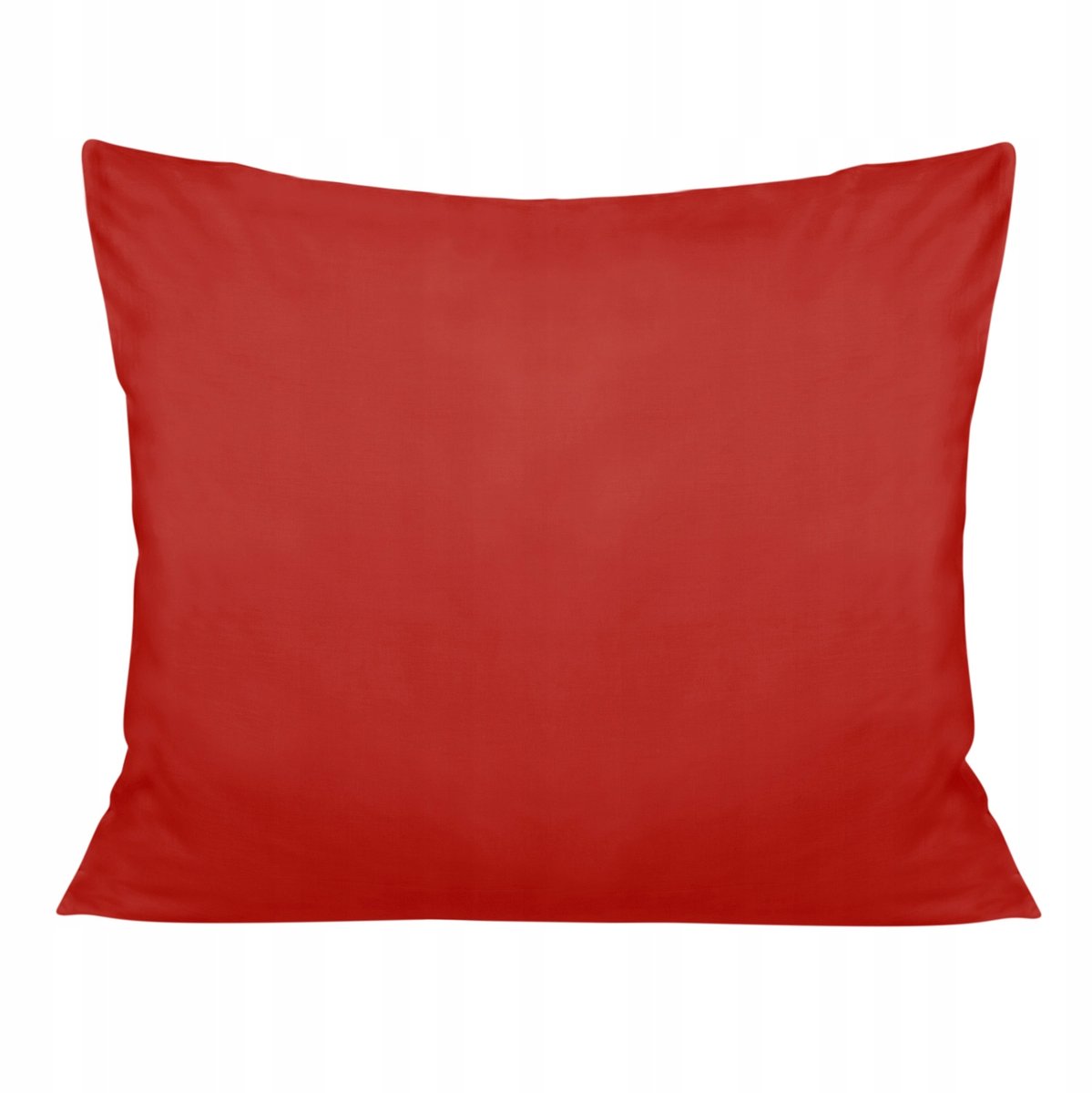 Katoenen kussensloop 50x70 cm, effen rood