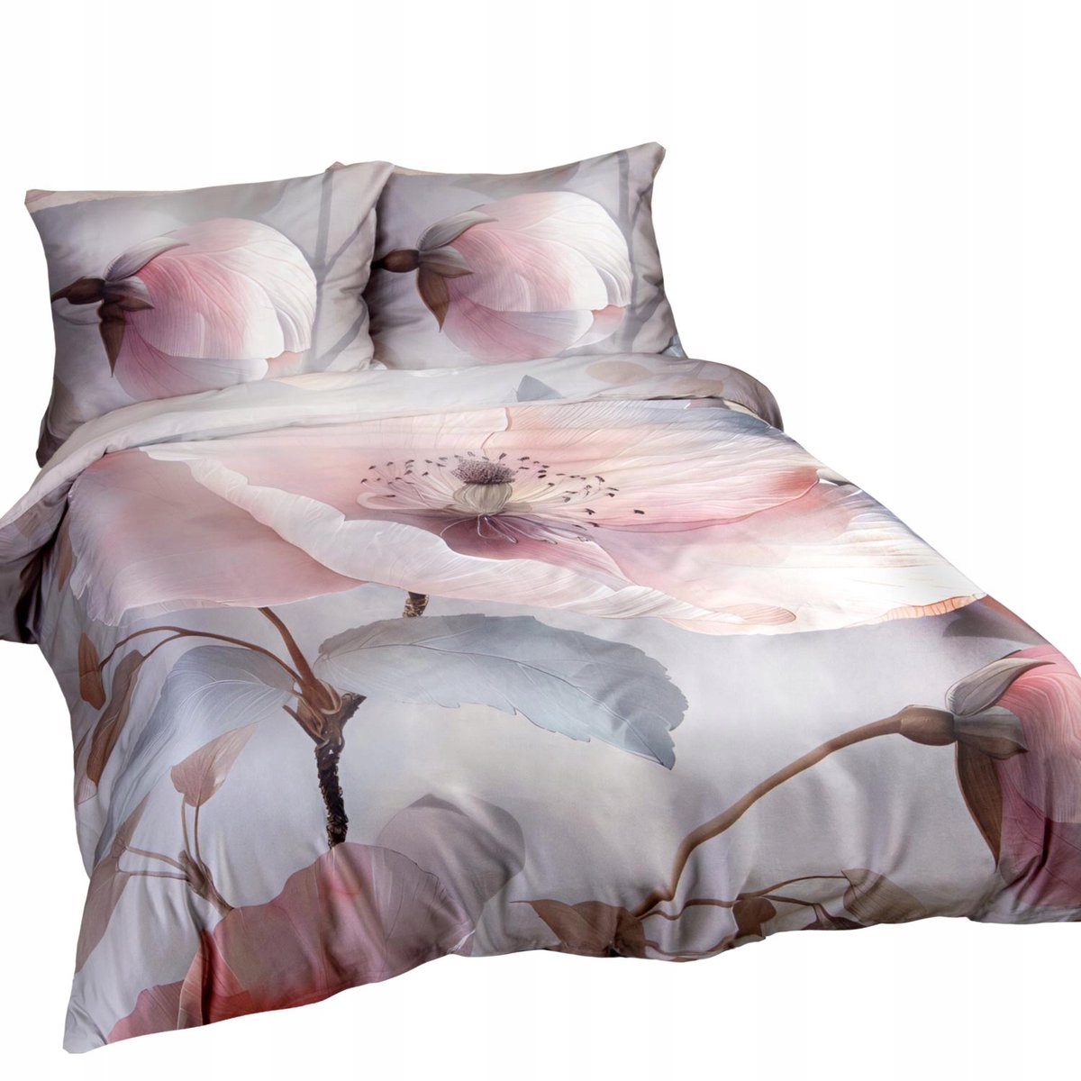 SATYNLOVE PREMIUM Beddengoed Katoen Satijn 180x200cm Bloemen