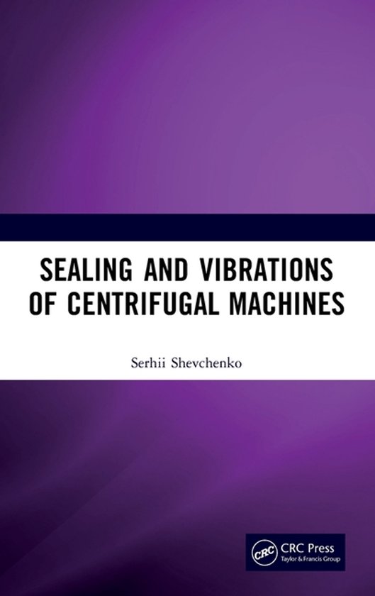 Sealing and Vibrations of Centrifugal Machines - cover